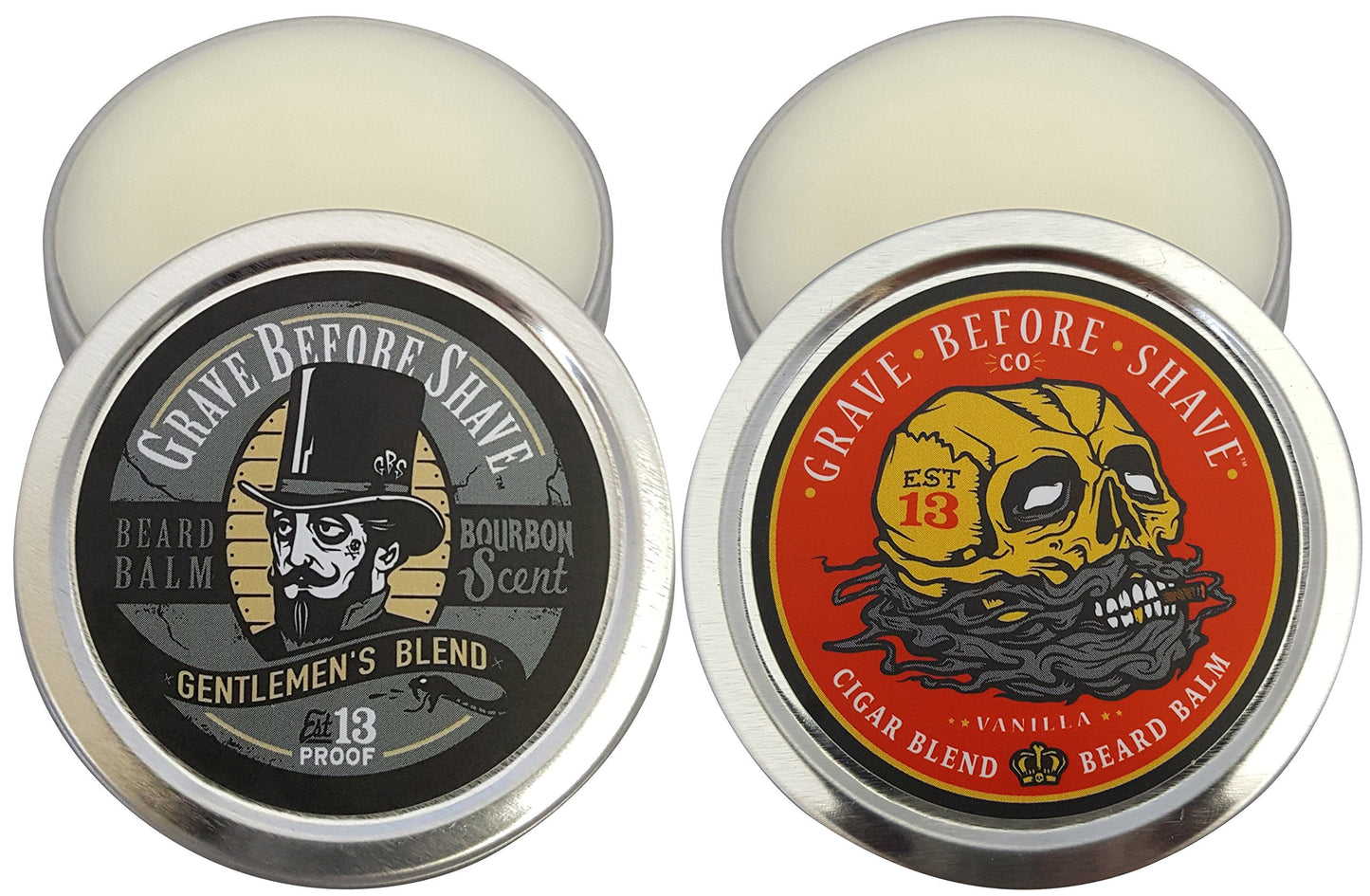 Grave Before Shave True Man Beard Balm Dual Pack Beauty & Personal Care Grave Before Shave