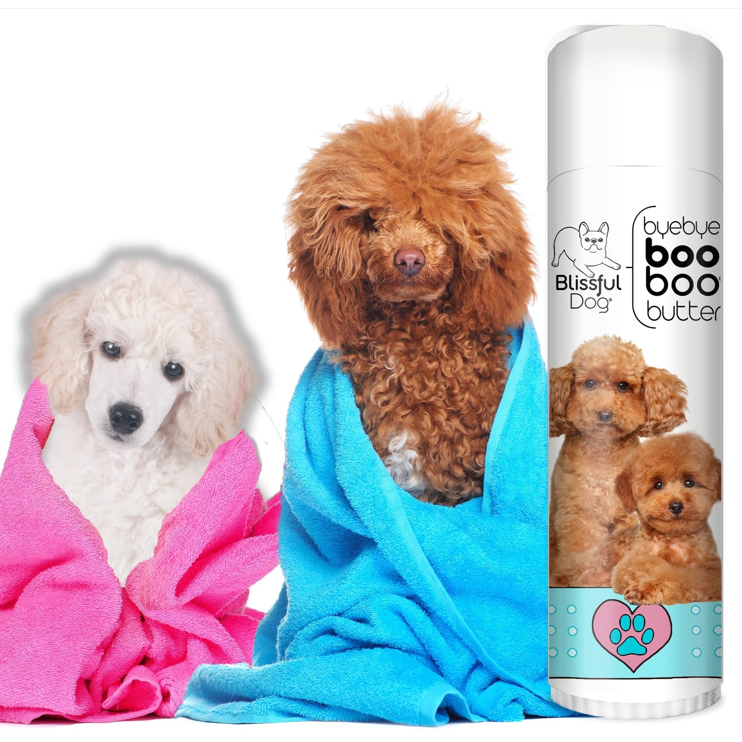 The Blissful Dog .50 oz Tube Poodle Booboo Butter Beauty and Personal Care The Blissful Dog