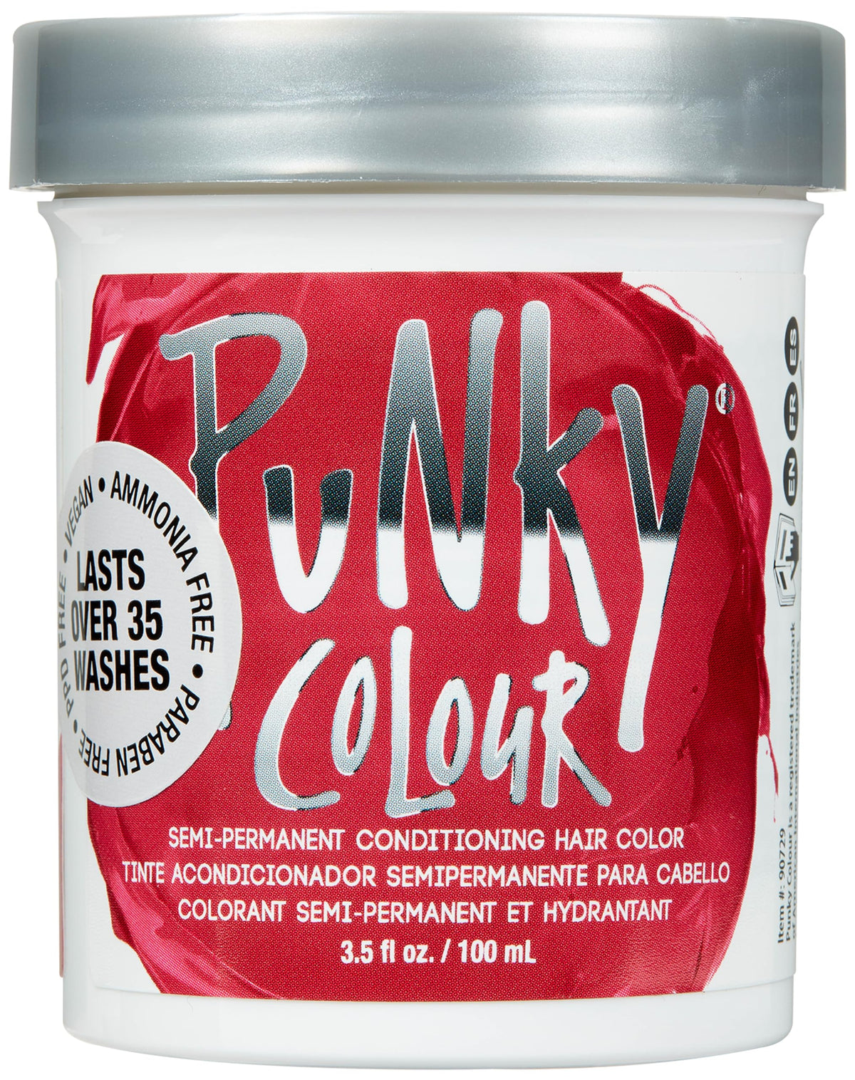 Punky Cherry on Top Semi Permanent Hair Color - Vegan, & Cruelty-Free Conditioning Hair Dye, Lasts Up to 35 Washes, 3.5 fl oz Beauty & Personal Care Punky