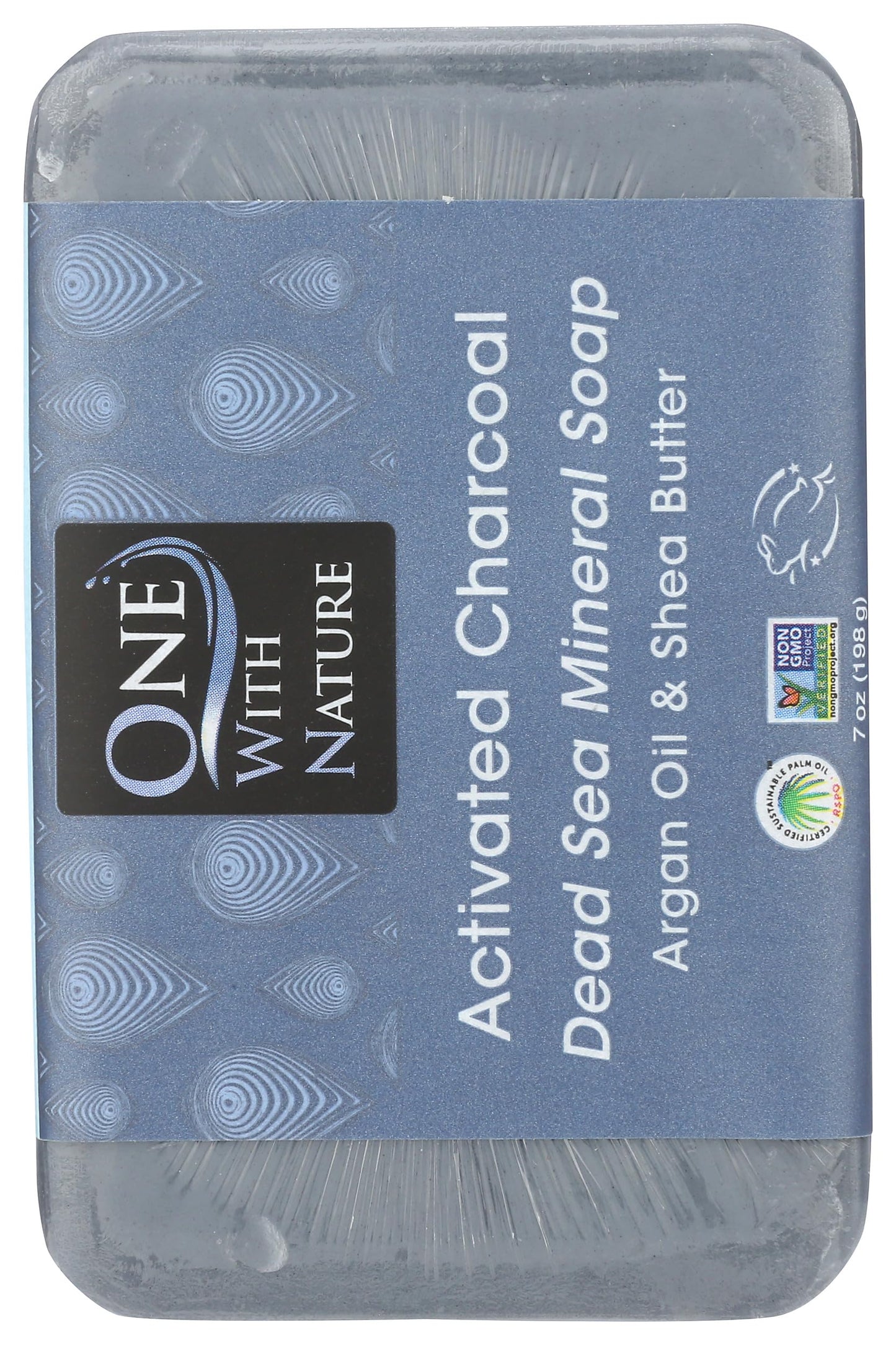 One With Nature Activated Charcoal Bar Soap, 7 OZ Beauty & Personal Care One With Nature