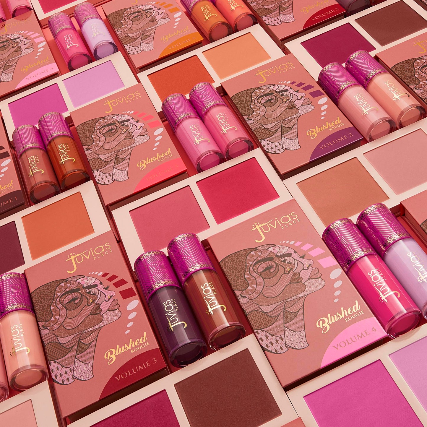 Juvia's Place Blushed Liquid Blush SweetBerries - Dewy Tint Cheeks Makeup Glow Pigment Effortless Beauty Long Lasting Cosmetics Soft Creamy Natural Beauty & Personal Care Juvia's Place