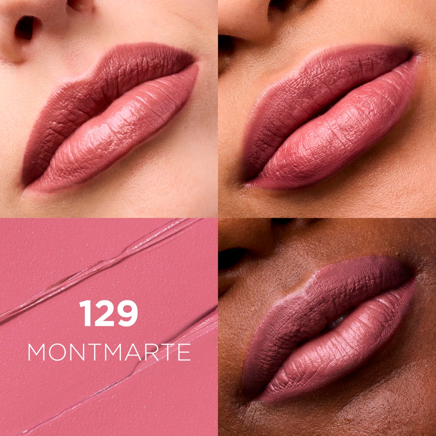 L'Oreal Paris Colour Riche Original Creamy, Hydrating Satin Lipstick with Argan Oil and Vitamin E, Montmartre , 1 Count Beauty & Personal Care L'Oreal Paris