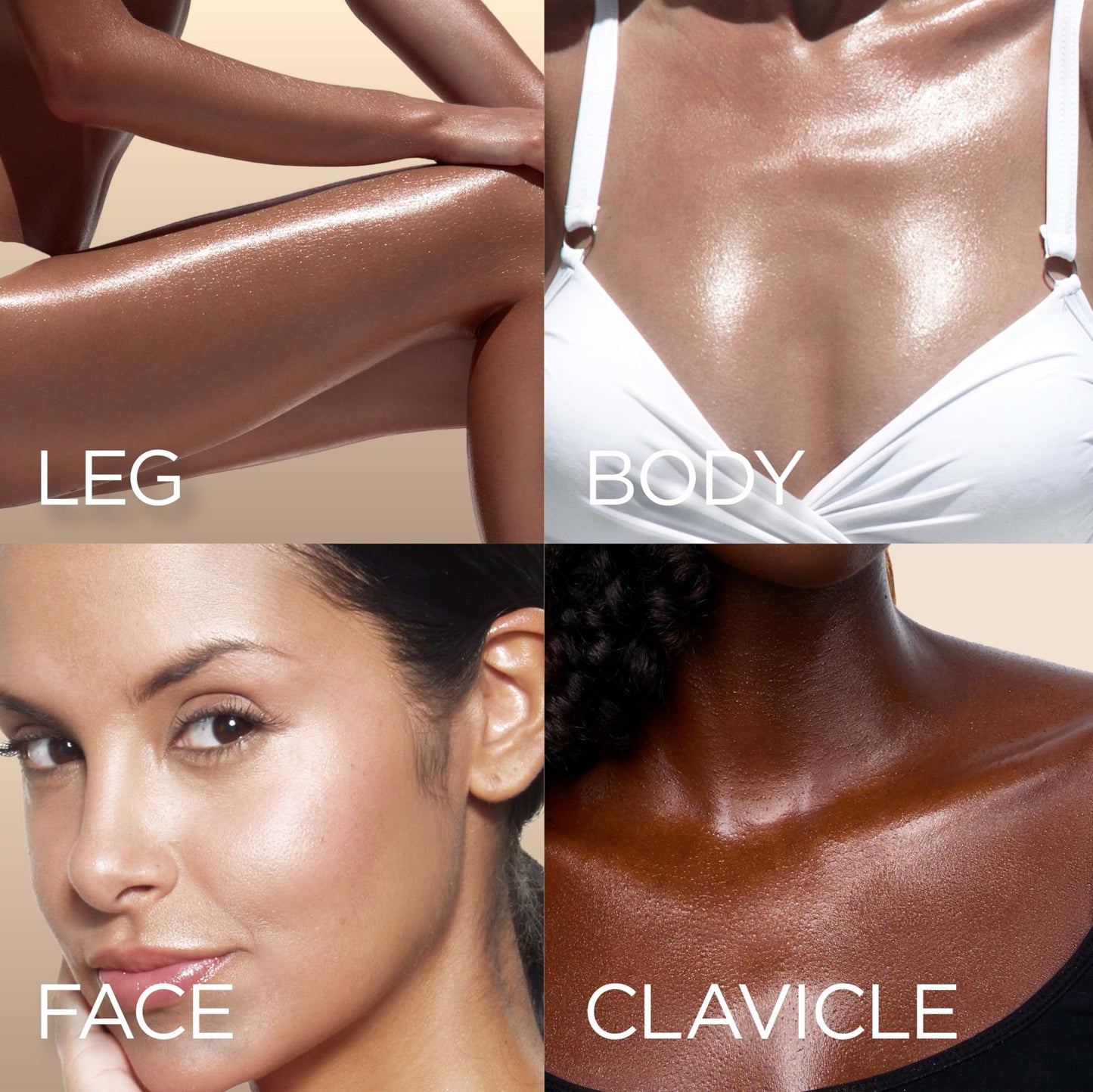 Absolute New York - Silk Glow Shimmer Mist Glow, Radiant, Shimmer Body & Face & Hair, Shea Butter, Coconut Oil, Vitamin E (SBGS04 Rose Gold Oil Gel Beauty & Personal Care Absolute New York