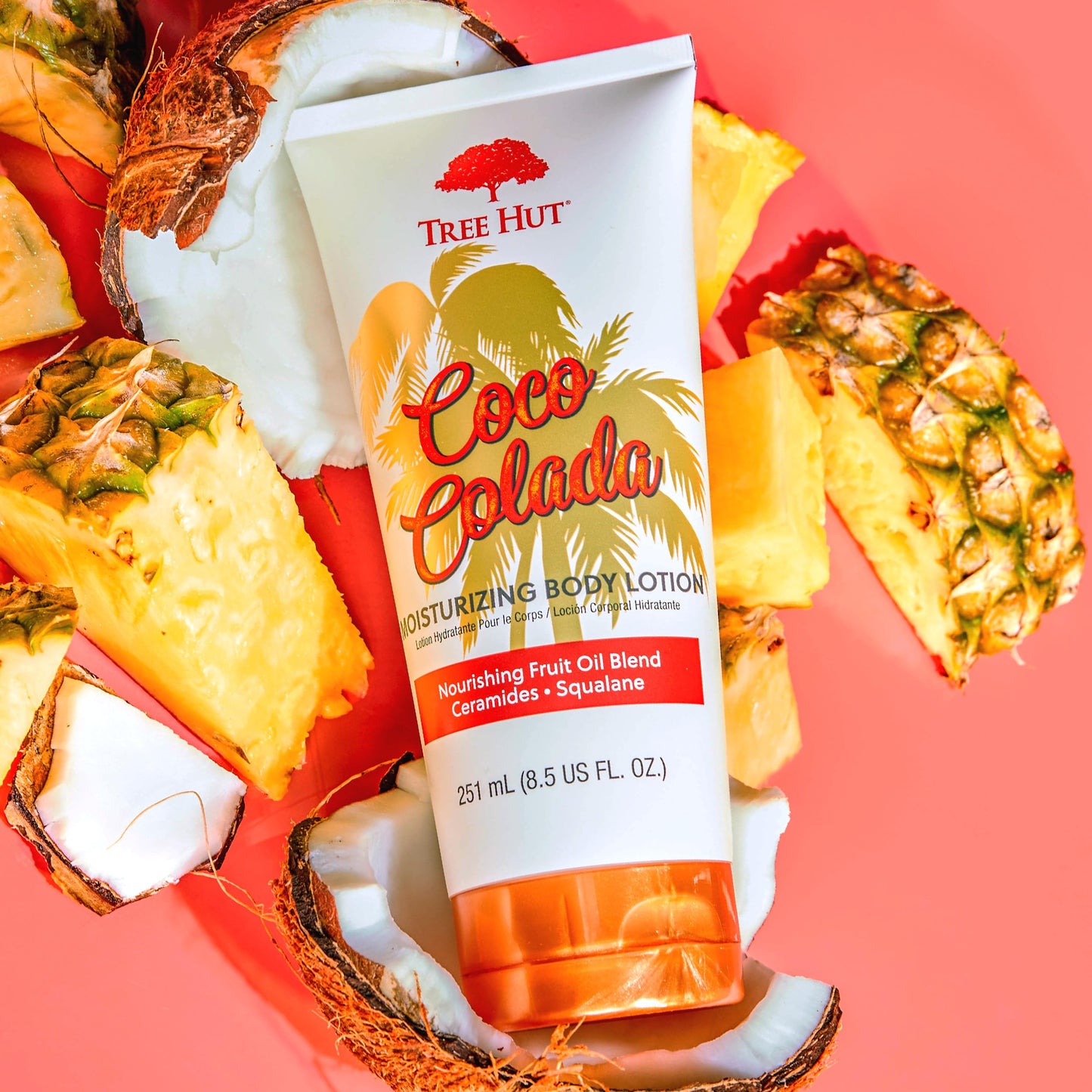 Tree Hut Coco Colada Moisturizing Body Lotion, Ceramide and Squalene Formula Helps Protect Skin, Long-lasting Hydration Leaves Skin Feeling Soft Beauty & Personal Care Tree Hut