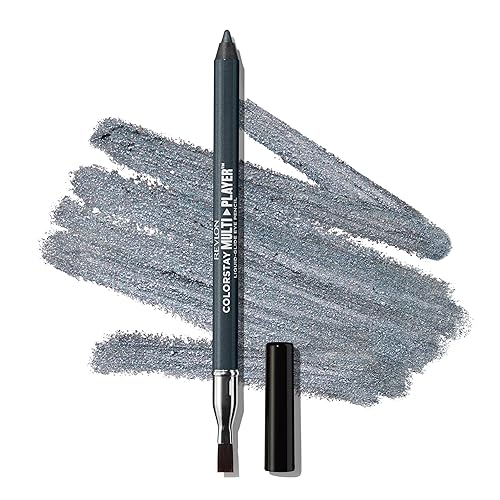 REVLON ColorStay Multiplayer Liquid-Glide Eye Pencil, Multi-Use Makeup With Blending Brush, Blends Then Sets, Creamy Texture, Waterproof Beauty & Personal Care REVLON