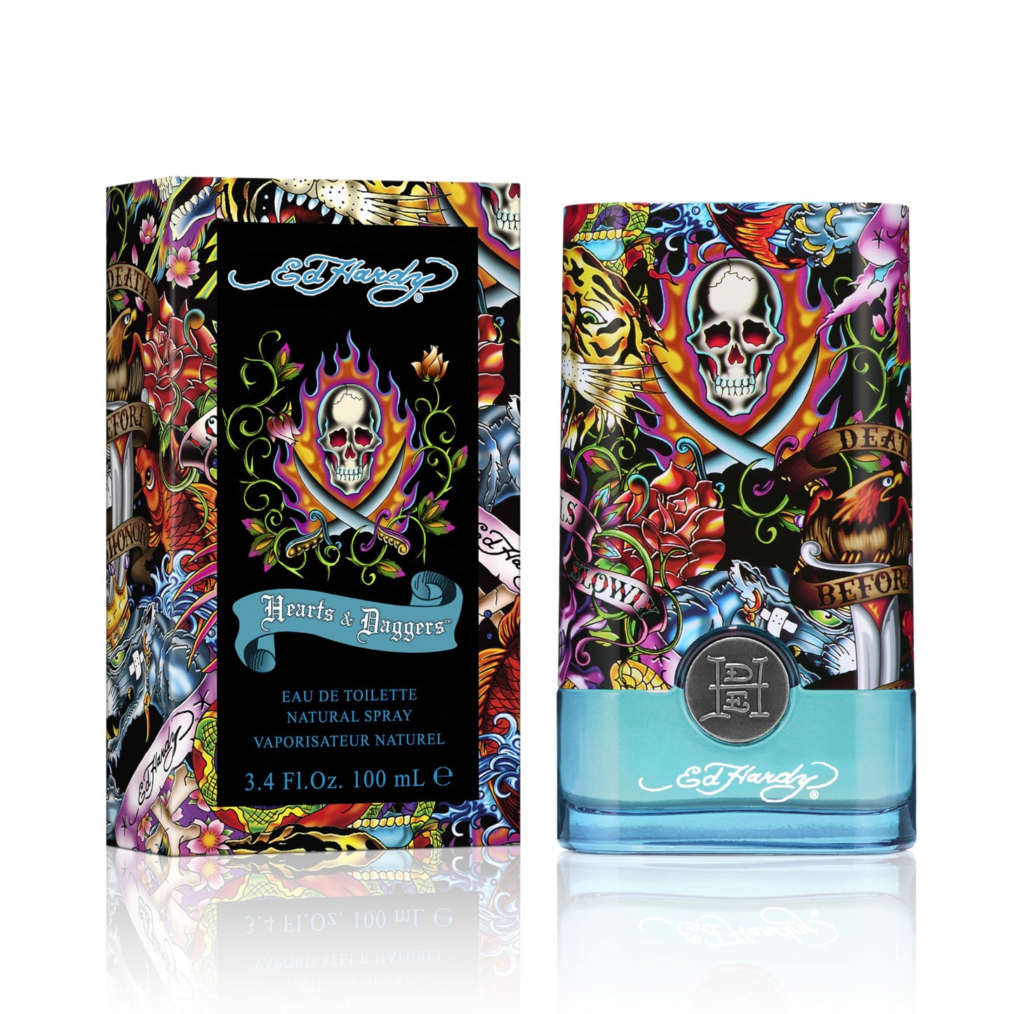 Ed Hardy Hearts & Daggers Women's Perfume Fragrance by Christian Audigier, Eau De Parfum, 3.4 fl oz Beauty & Personal Care ED HARDY