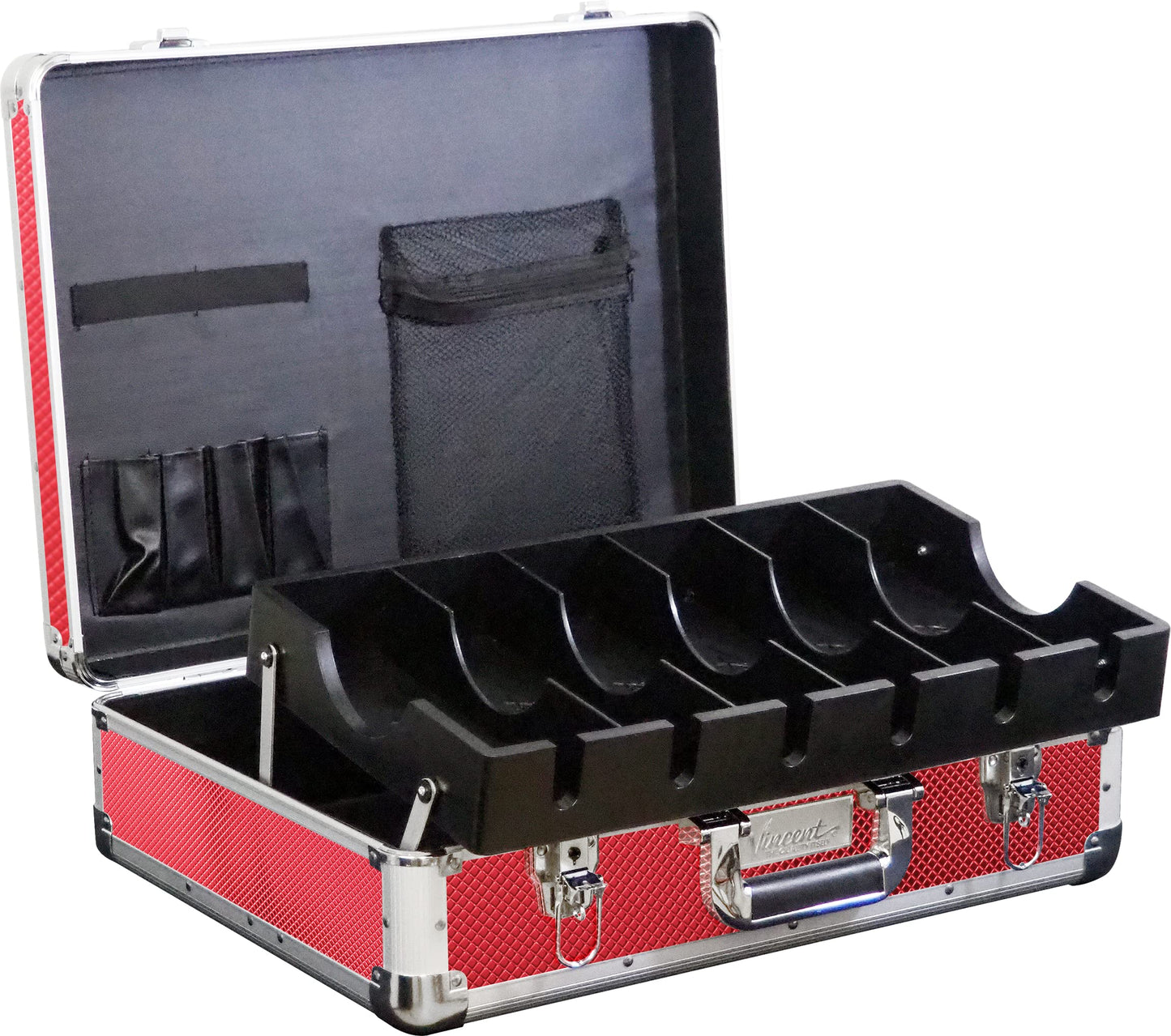 Vincent Master Barber Case Large (Red) Beauty and Personal Care Vincent