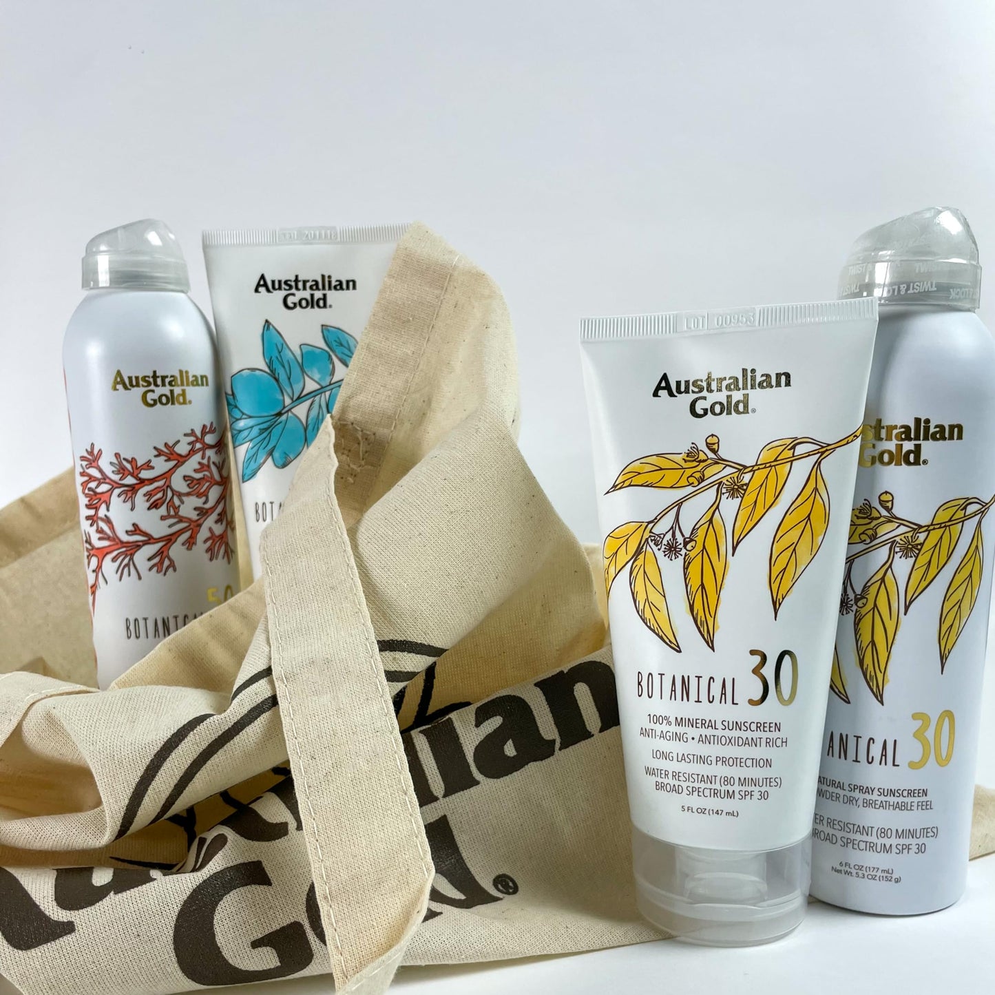 Australian Gold Botanical SPF 30 Mineral Sunscreen Lotion, Non-Chemical Sunblock with Titanium Dioxide & Zinc Oxide, Native-Australian Ingredients Beauty & Personal Care Australian Gold