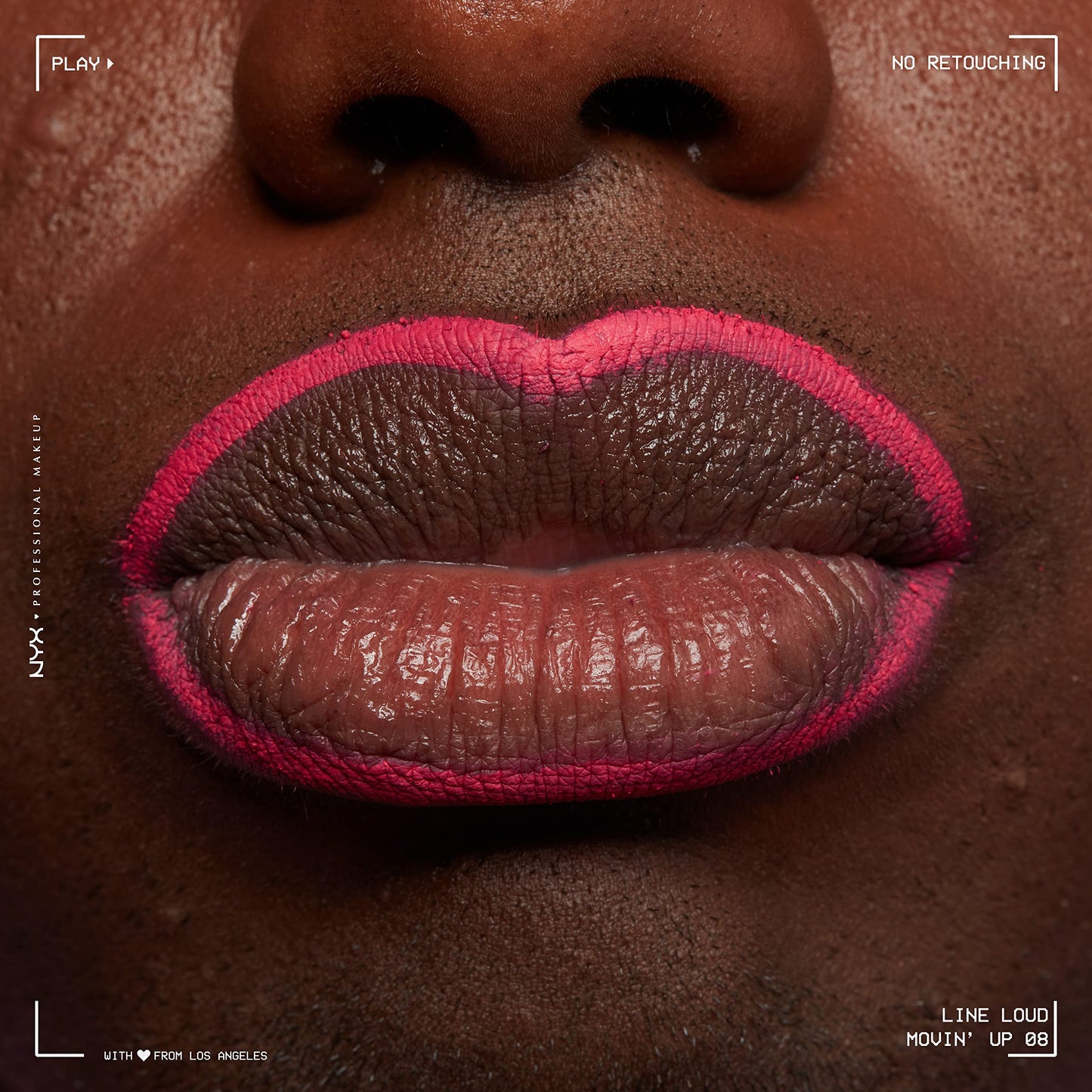 NYX PROFESSIONAL MAKEUP Line Loud Lip Liner, Longwear and Pigmented Lip Pencil with Jojoba Oil & Vitamin E - Movin' Up (Bright Pink Peach) Beauty & Personal Care NYX PROFESSIONAL MAKEUP