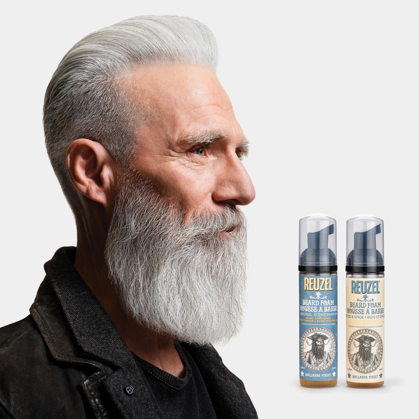 Reuzel Beard Foam, Reduces Beardruff And Itchy Skin, 2.36 Oz Beauty & Personal Care REUZEL