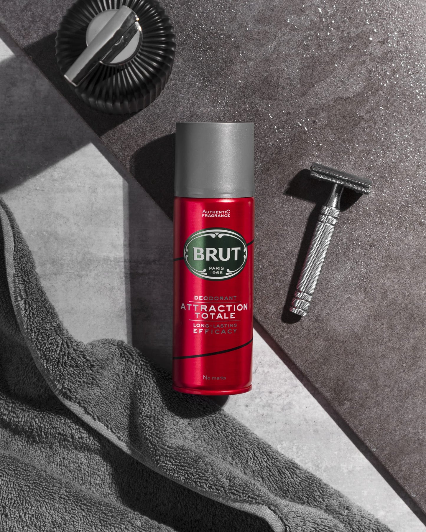Attraction Totale Deodorant Body Spray by Brut for Men - 6.7 oz Deodorant Spray Beauty and Personal Care Brut