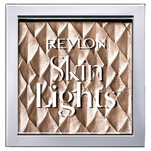 Revlon Skinlights Prismatic Powder Highlighter, Lightweight, Super-Smooth Buildable Shimmer, Twilight Gleam (202), 0.28 Oz Beauty & Personal Care REVLON