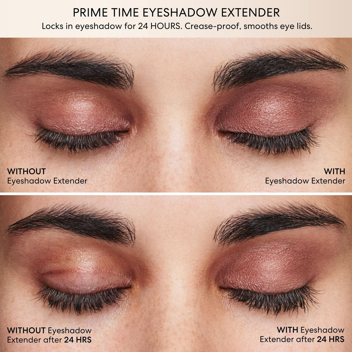 bareMinerals Prime Time Eyeshadow Extender, Primes + Smooths Eyelids For Eyeshadow Application, 24-Hour Wear, Crease-Proof, Waterproof, Vegan Beauty & Personal Care bareMinerals