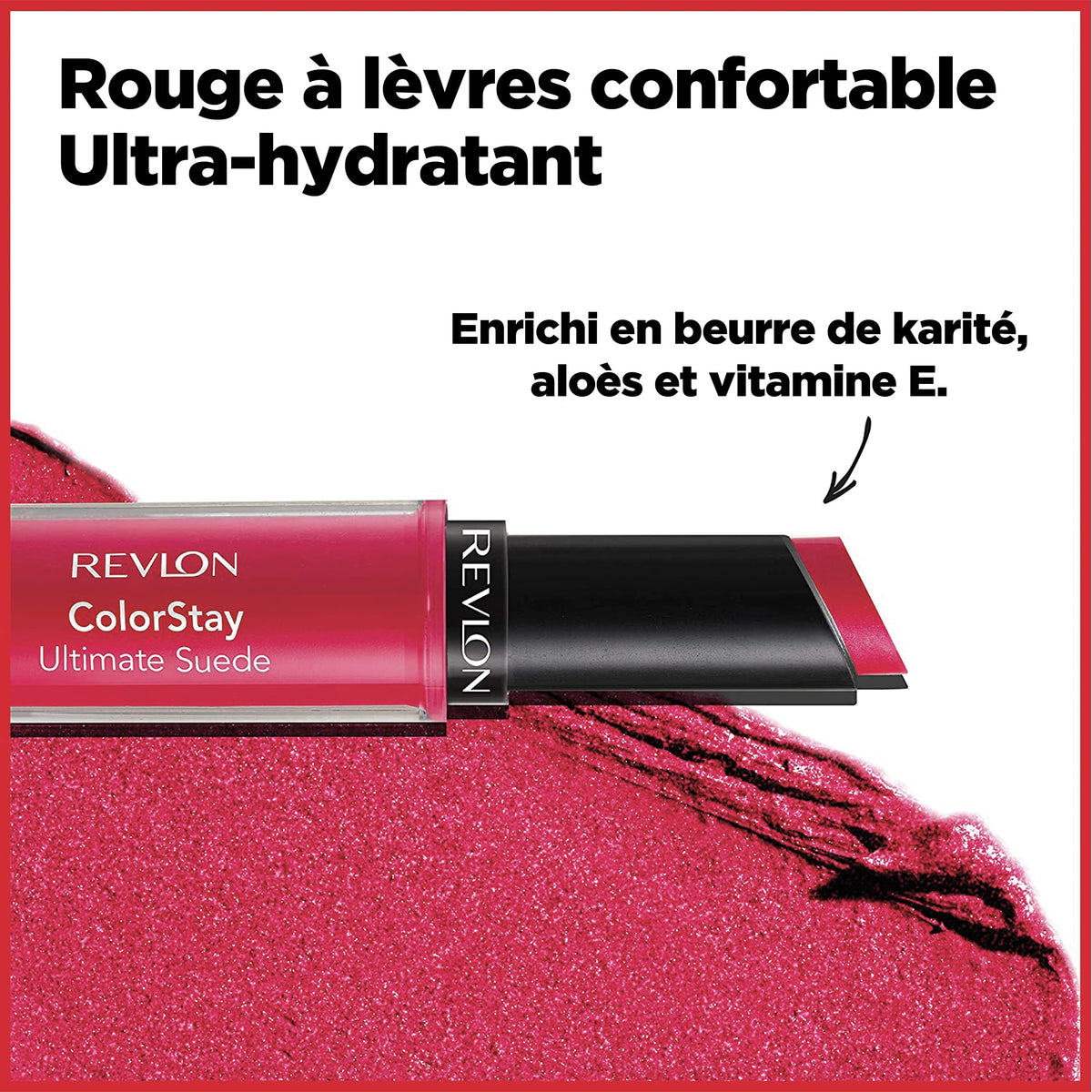REVLON Lipstick, ColorStay Ultimate Suede Lipstick, High Impact Lip color with Moisturizing Creamy Formula, Infused with Vitamin E Beauty & Personal Care REVLON
