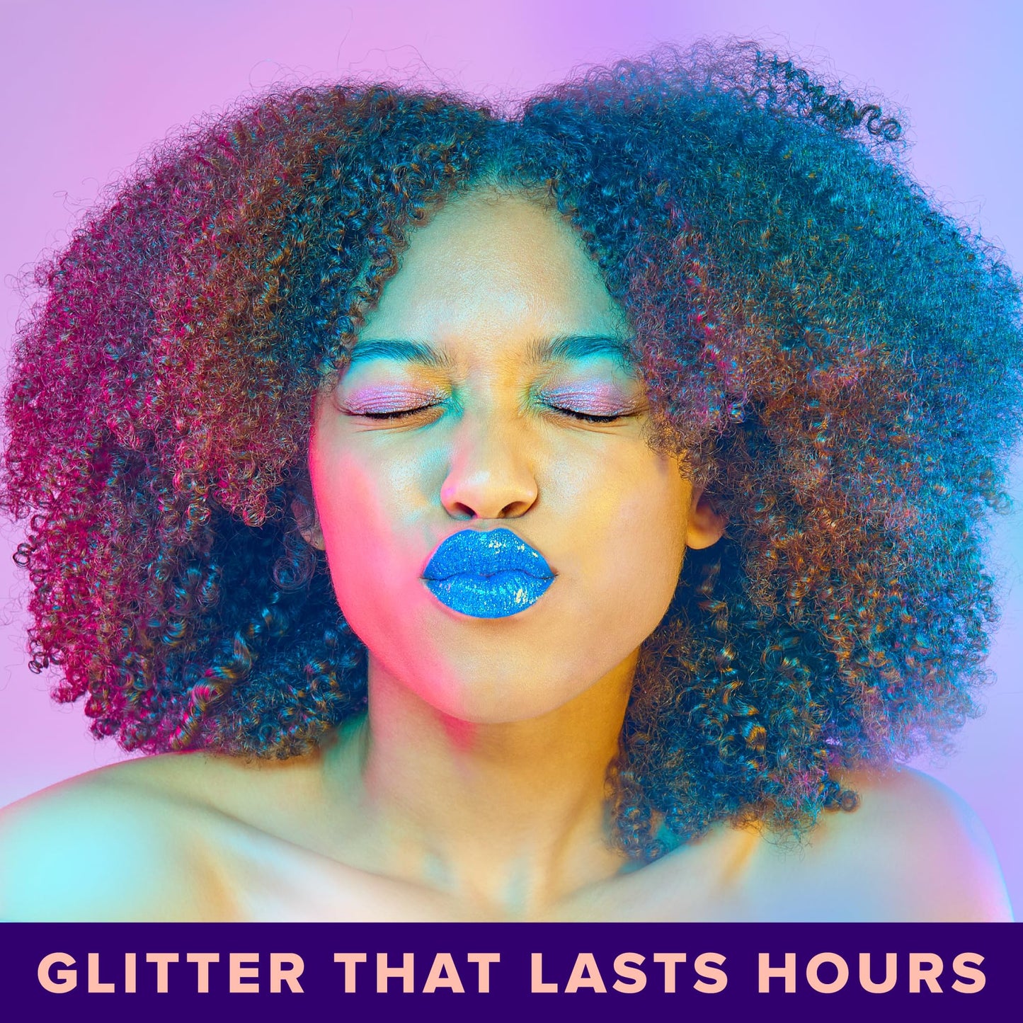 UNICORN SNOT Quiet Riot Glitter Lip Duo | 2-in-1 Set: Matte Lipstick & Plastic-Free Glitter | 0.15oz Pink Lipstick & 0.16oz Gloss, Fusion Beauty & Personal Care UNICORN SNOT