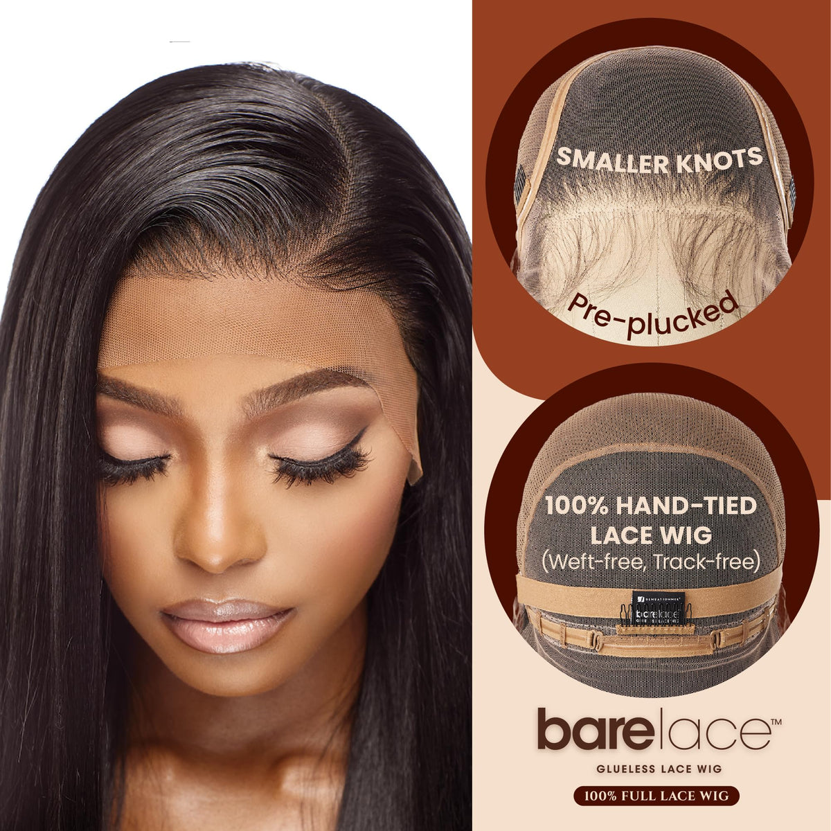 Sensationnel Bare Lace FullLaceWig-Unit 6, CH30