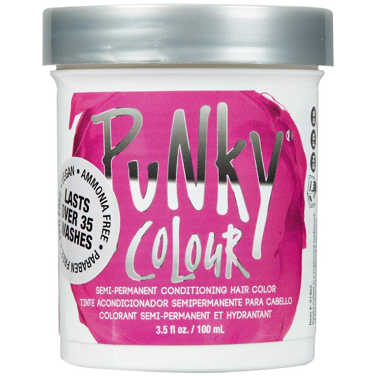 Punky Flamingo Pink Semi Permanent Hair Color - Vegan & Cruelty-Free Conditioning Hair Dye, Lasts Up to 35 Washes, 3.5 fl oz Beauty & Personal Care Punky