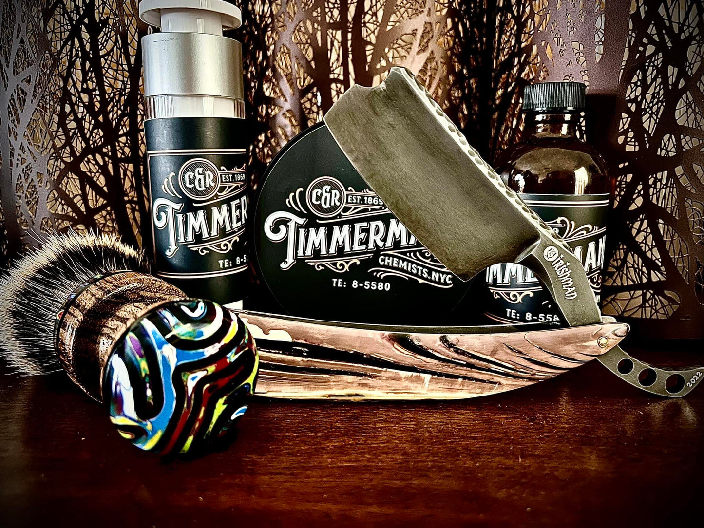 WhollyKaw Shaving Soap - Luxury Dense, Rich & Creamy Lather Tallow Wet Shave Puck Notes of Oud and Woods, Cashmeran, Cedarwood, Musk, Patchouli Beauty and Personal Care Wholly Kaw