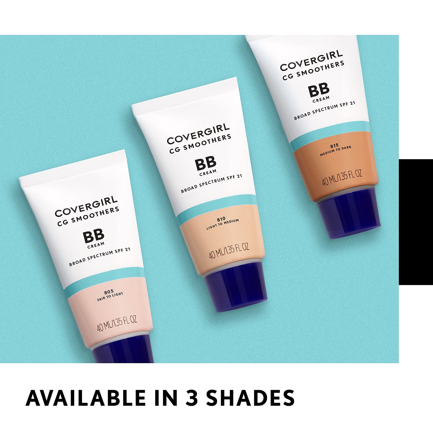 COVERGIRL SmoothersLightweight BB Cream Medium to Dark 815, 1.35 Ounce (packaging may vary) (Pack of 2) Beauty and Personal Care COVERGIRL