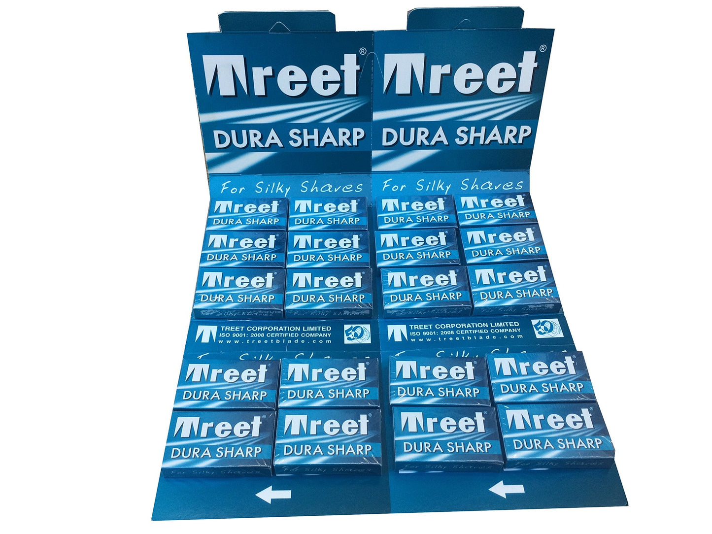 Treet Dura Sharp Double Edge Safety Razor Blades, 100 Count Beauty and Personal Care Treet