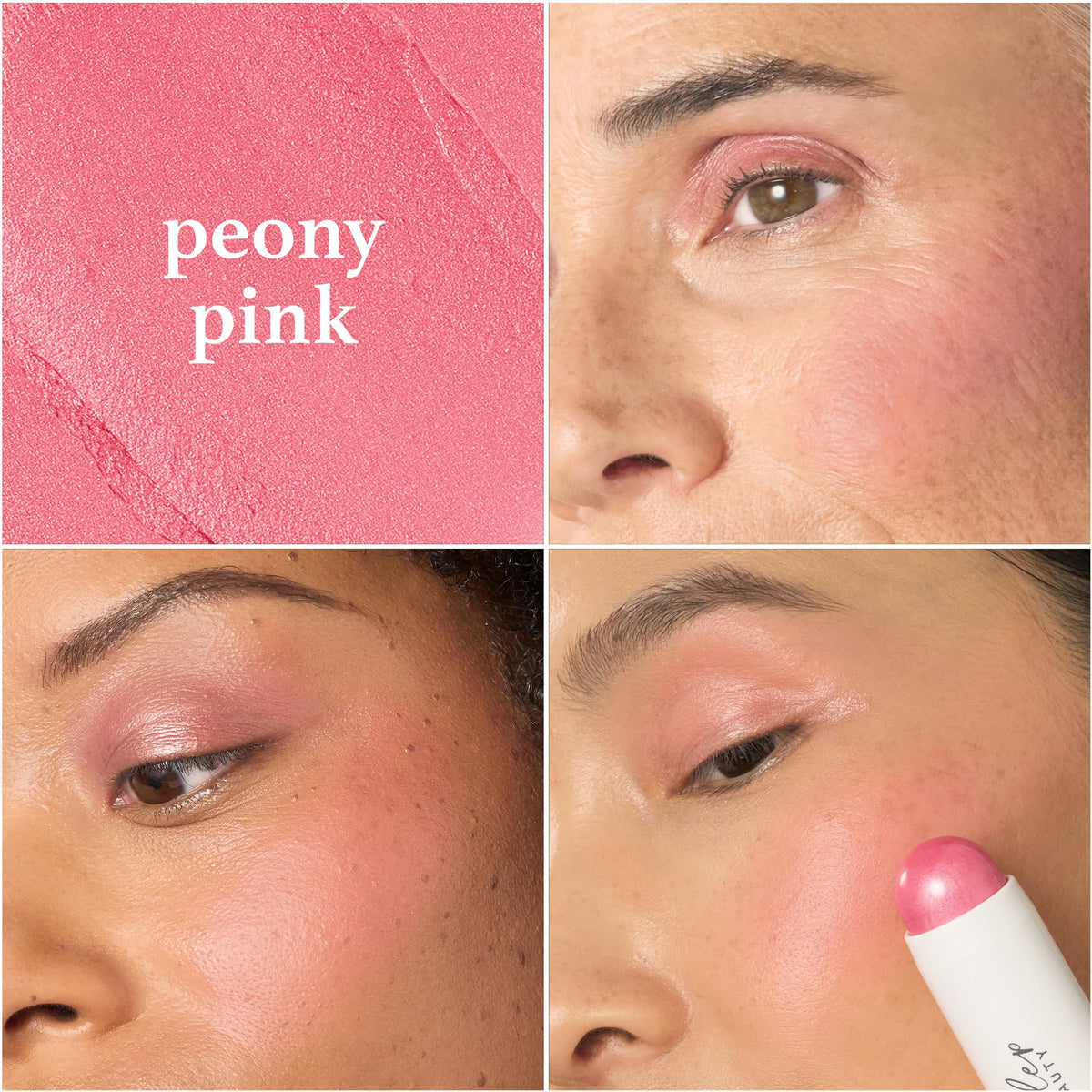 Julep Skip The Brush Cream Blush & Lip Color Stick, Peony Pink