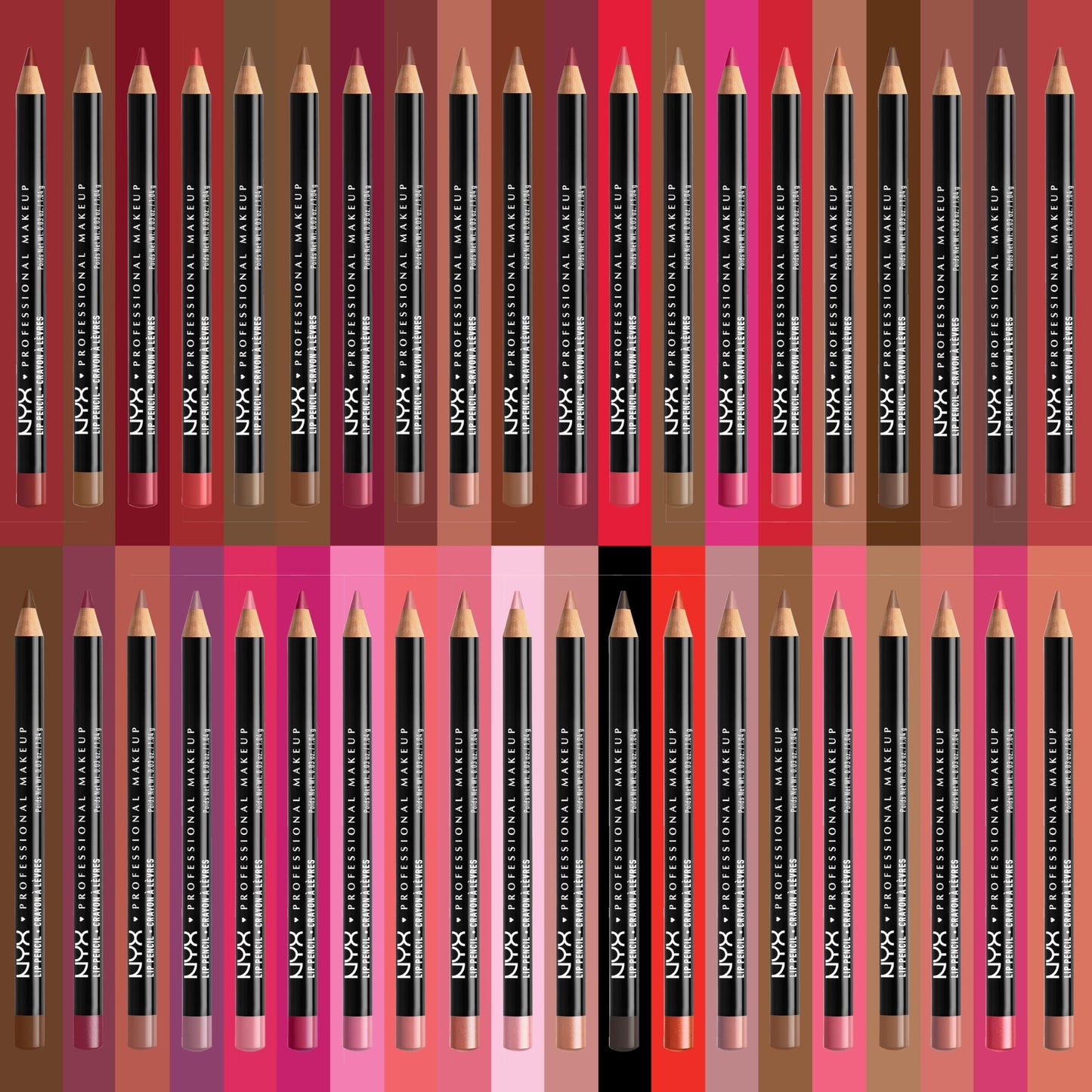 NYX PROFESSIONAL MAKEUP Slim Lip Pencil, Long-Lasting Creamy Lip Liner, Fuchsia, 0.04 oz Beauty & Personal Care NYX PROFESSIONAL MAKEUP