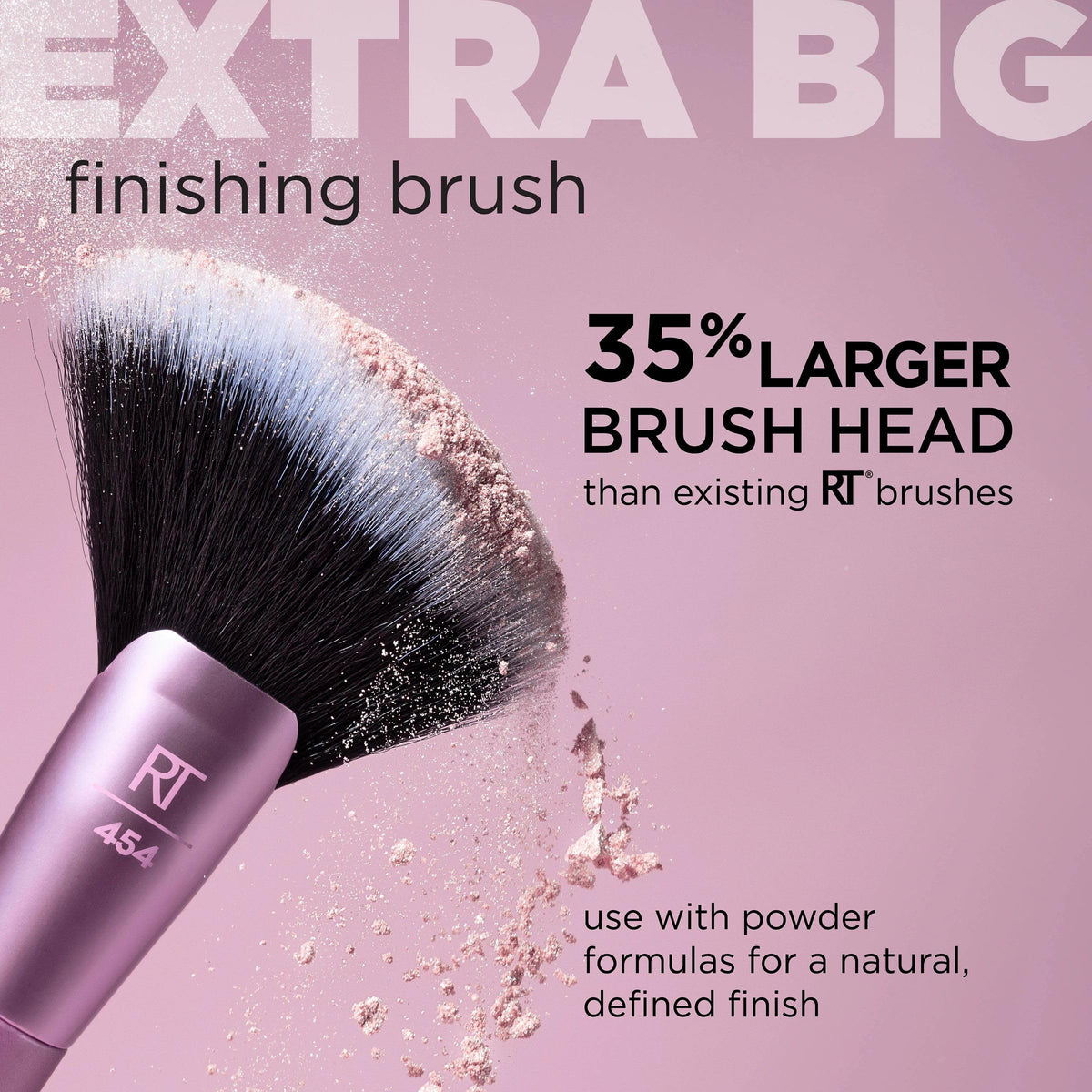 Real Techniques Extra Big Finishing Brush for Powder Bronzer & Contour