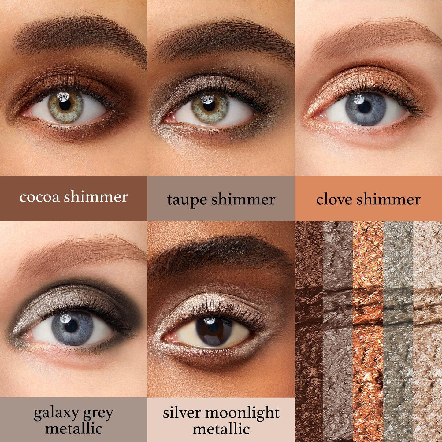 Julep Eyeshadow 101 Crème to Powder Waterproof Eyeshadow Stick 10 Piece Palette - Matte and Shimmer Finishes Beauty & Personal Care Julep