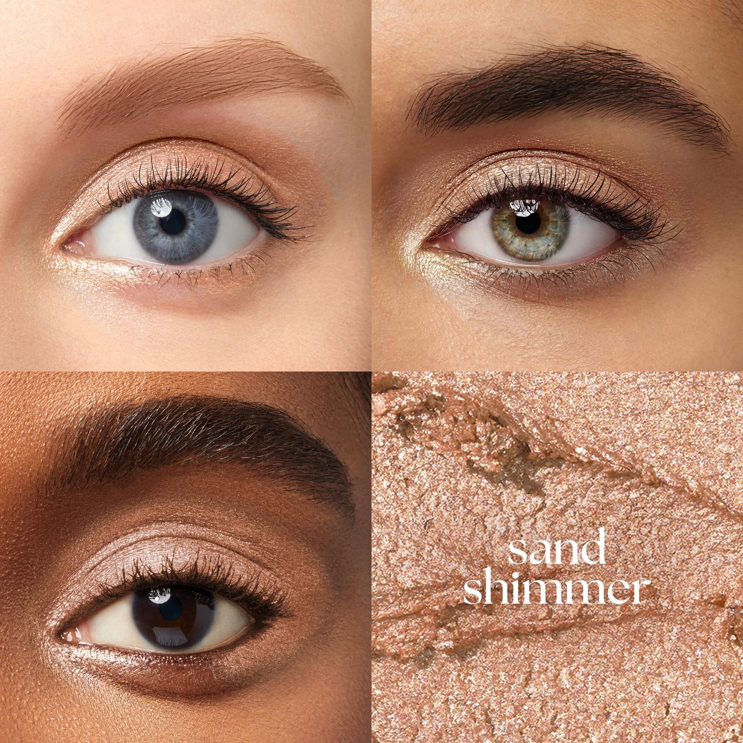 Julep Eyeshadow 101 Cream-to-Powder Waterproof Shadow Stick - Sand Shimmer - Long-Lasting, Crease-Proof, Champagne Toned Shimmer Cream Eyeshadow Beauty & Personal Care Julep