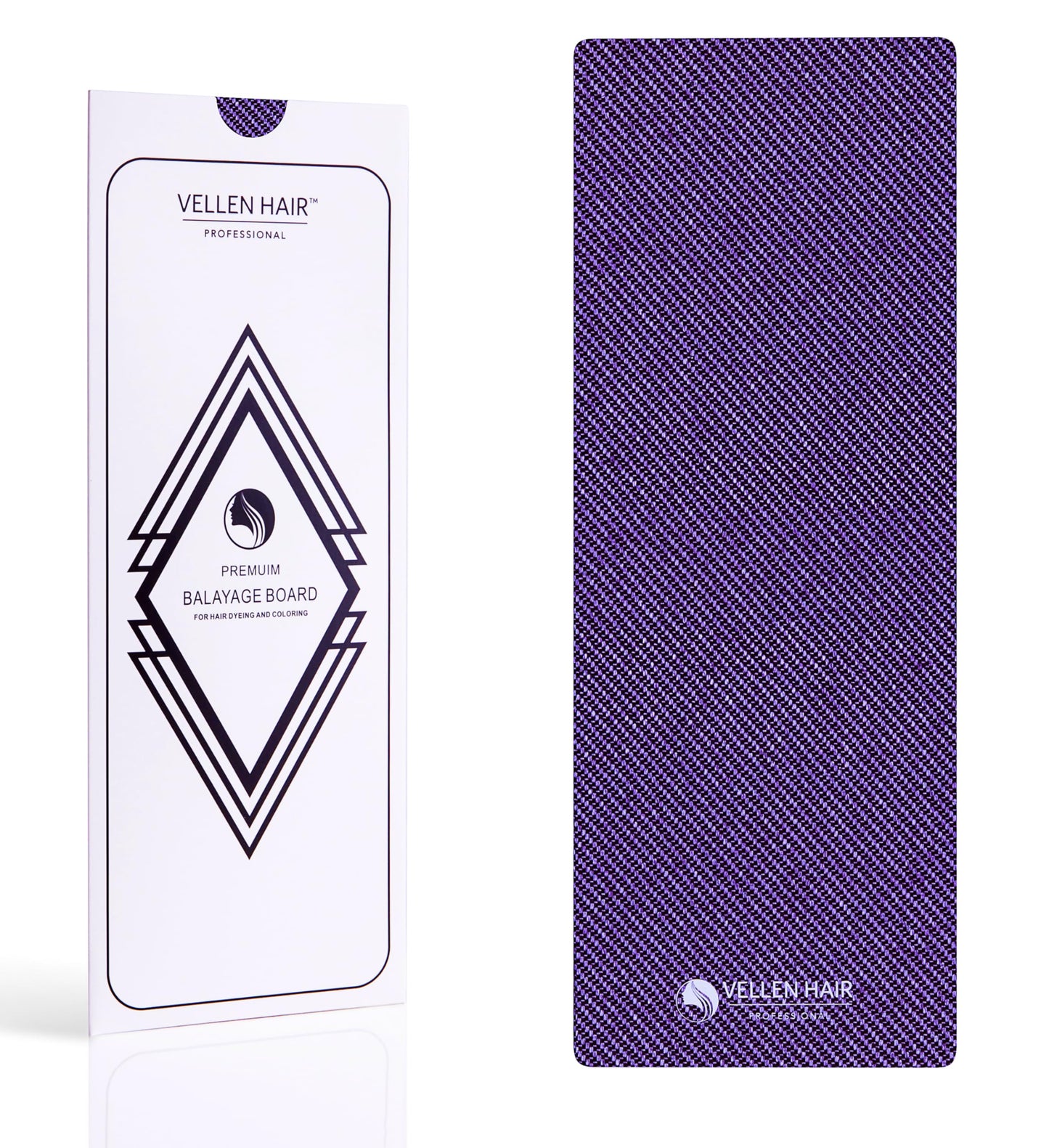 VELLEN HAIR Professional Carbon Fiber Foil/Balayage Board, Extra Light Hair Color board - Purple Beauty & Personal Care Vellen Hair