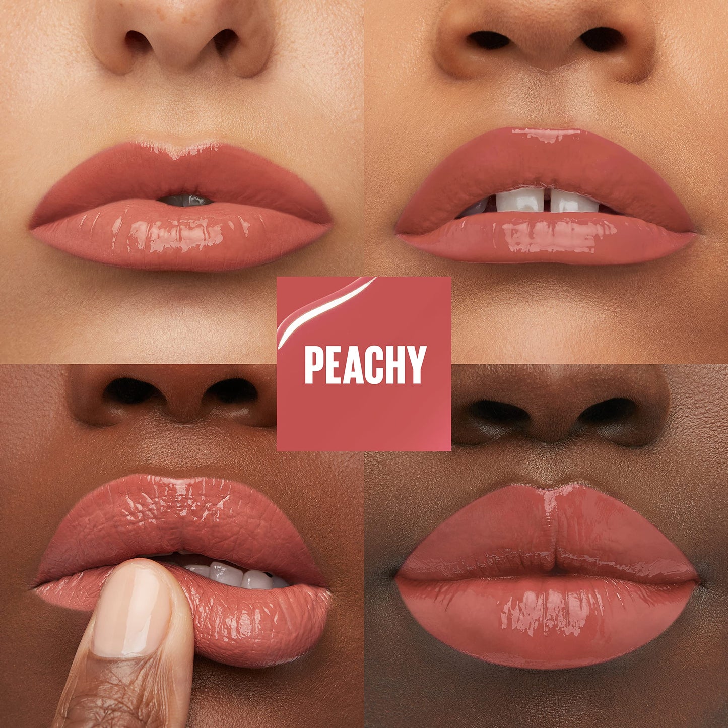 Maybelline Super Stay Vinyl Ink Longwear No-Budge Liquid Lipcolor Makeup, Highly Pigmented Color and Instant Shine, Peachy, Peachy Nude Lipstick, 0.14 Beauty & Personal Care MAYBELLINE