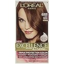 L'Oreal Paris Excellence Creme Triple Protection Color - 6RB Light Reddish Brown - Warmer for Unis Beauty & Personal Care L'Oreal Paris