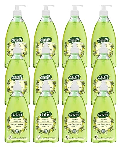 Dalan Therapy Mediterranean Olive Oil Ultra Moisturizing Liquid Hand Soap for Normal and Dry Hands Fresh Clean and Soft Feeling (13.5 Fl Oz / 400 mL Beauty & Personal Care Dalan