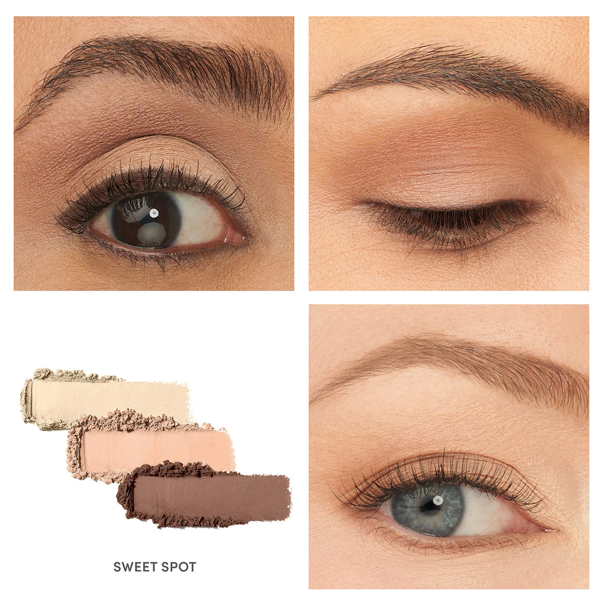jane iredale PurePressed Eye Shadow Triple, Sweet Spot, 0.06 oz. Beauty & Personal Care jane iredale