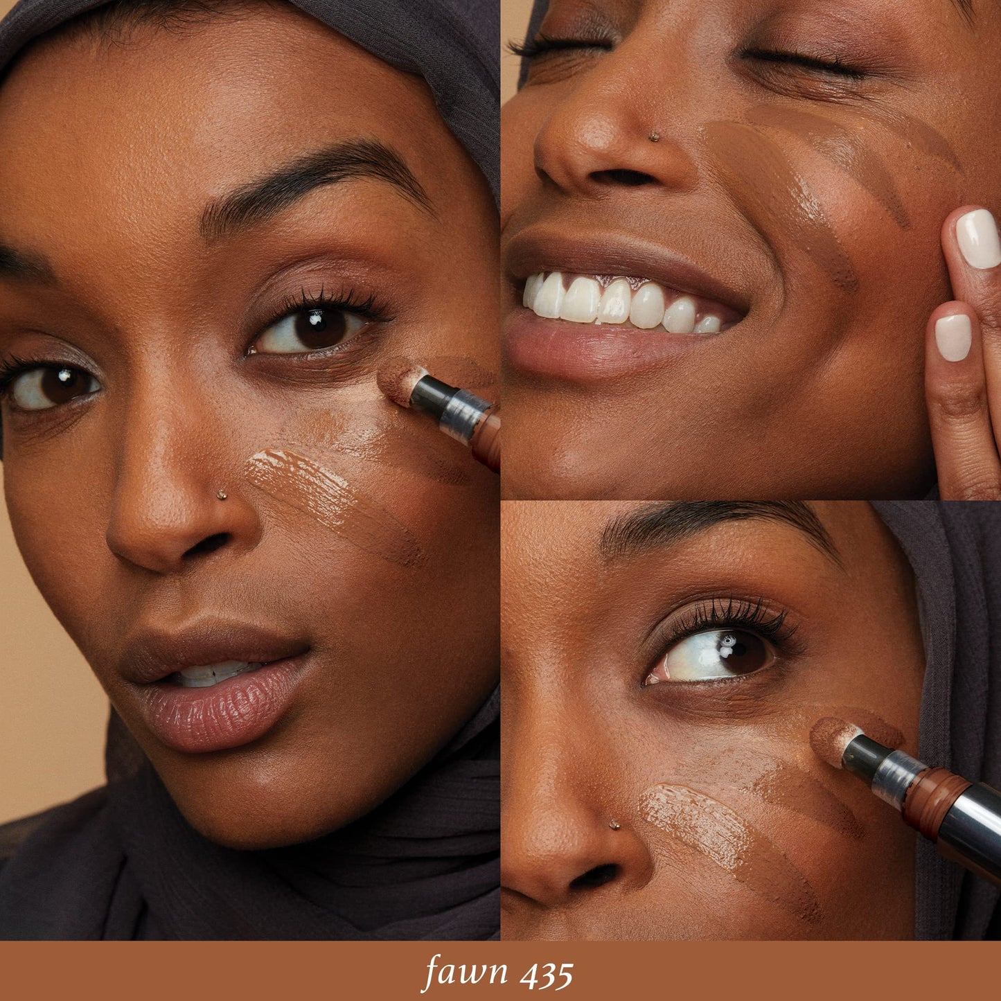 Julep Cushion Complexion Concealer & Corrector Stick - 435 Fawn - Infused with Turmeric & Hyaluronic Acid - Medium Coverage - Natural Finish Beauty & Personal Care Julep