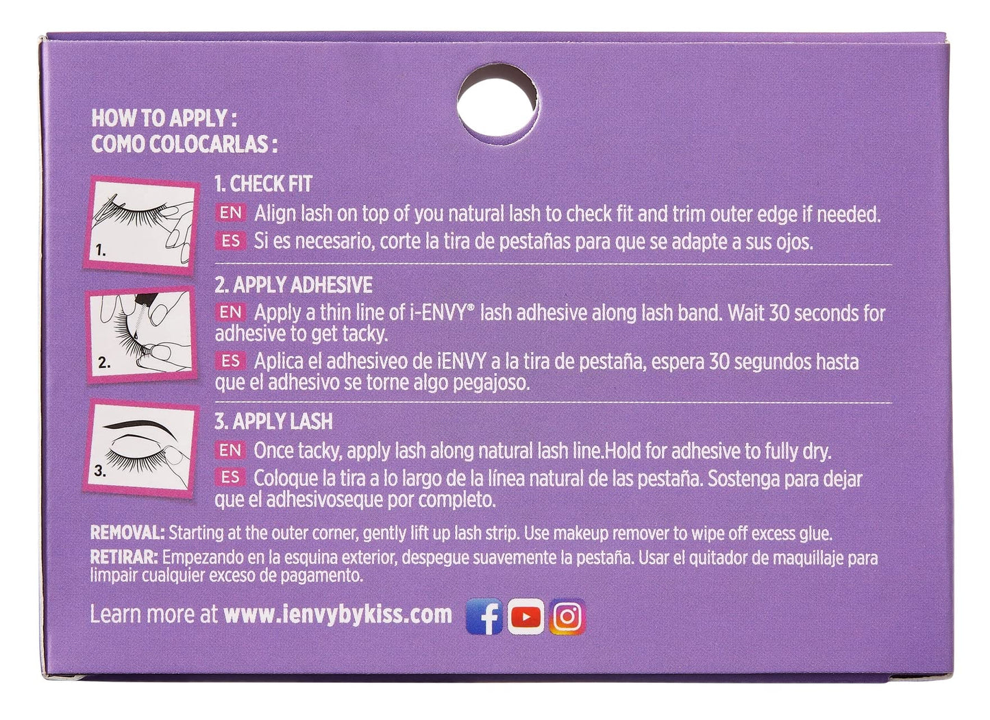 Kiss I Envy So Wispy 03 Lashes, Black Beauty & Personal Care i•ENVY
