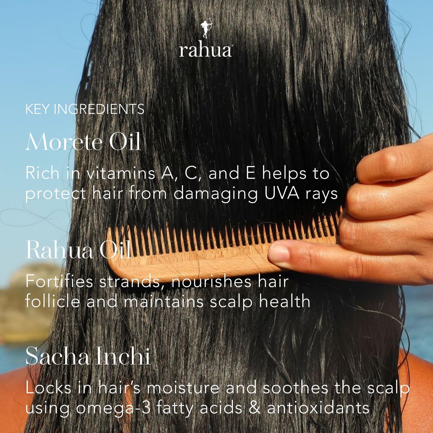 Rahua Hydration Detangler Spray + UV Barrier, Vegan Leave In Hair Spray, Conditioner for Added Shine, Damage Protection, Humidity & Frizz Control Beauty & Personal Care Rahua