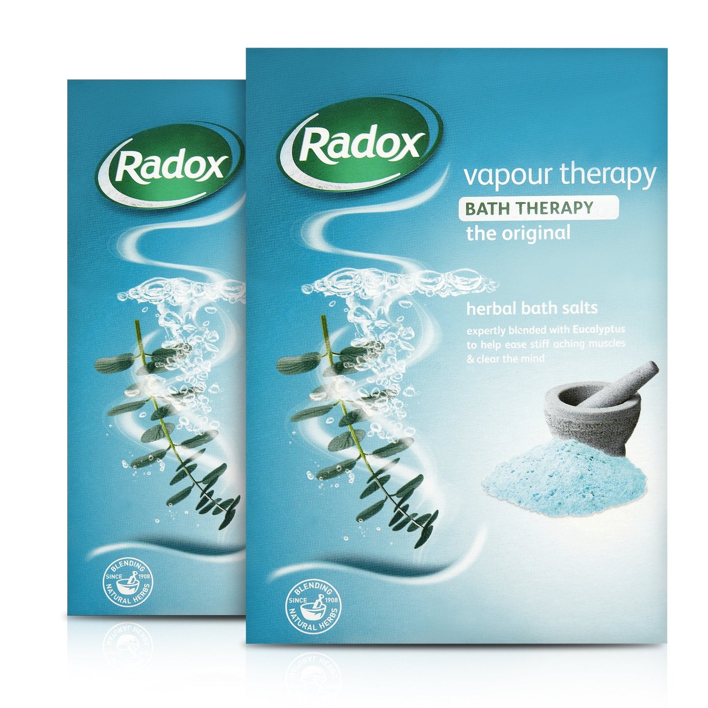 Radox Muscle Soak Herbal Bath Salts 400g (Pack of 2) Beauty and Personal Care Radox
