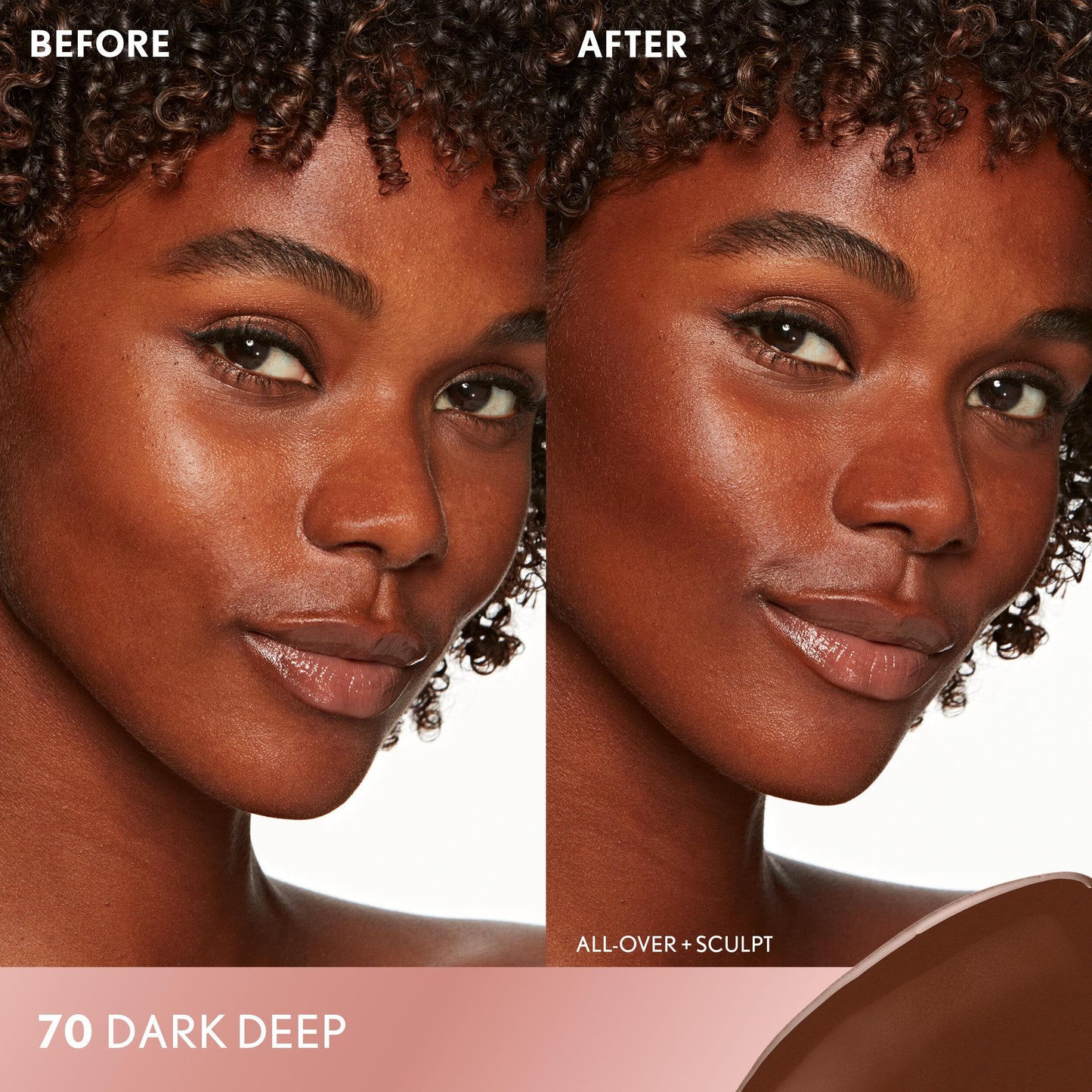 COVERGIRL TruBlend Sun & Sculpt Bronzing Glow Serum, Buildable, Radiant Glow, Wand and Pump Applicator - 70 Dark Deep Beauty and Personal Care COVERGIRL