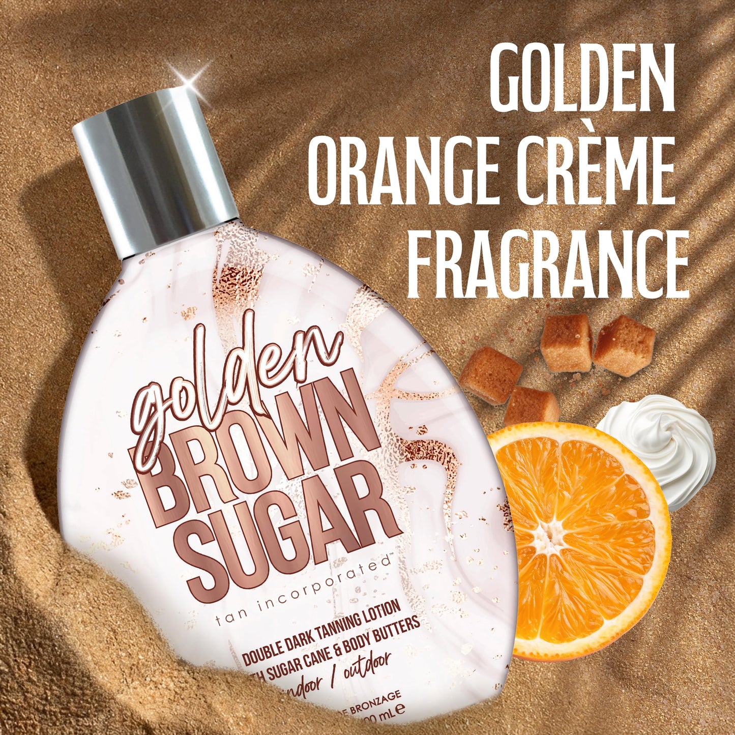 Brown Sugar Golden Brown Sugar Tanning Lotion, Step 2 Double Dark Bronzing Blend with Sugar Cane Extract, Carrot Oil & Body Butters, 13.5 Fl Oz Beauty & Personal Care Brown Sugar