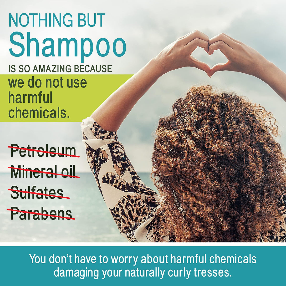 NOTHING BUT Clarifying Shampoo Sulfate-Free Detox for Natural Hair - Hair Shampoo - Removes Buildup - 12oz - Pack of 2 Beauty & Personal Care NOTHING BUT