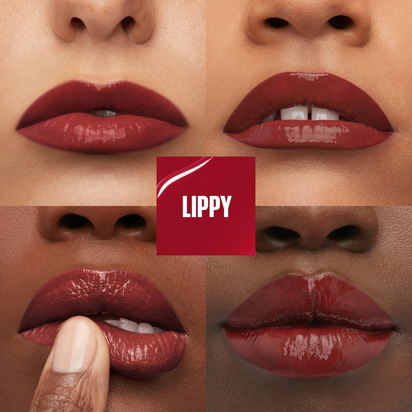 Maybelline Super Stay Vinyl Ink Longwear No-Budge Liquid Lipcolor Makeup, Highly Pigmented Color and Instant Shine, Lippy, Cranberry Red Lipstick, Beauty & Personal Care MAYBELLINE