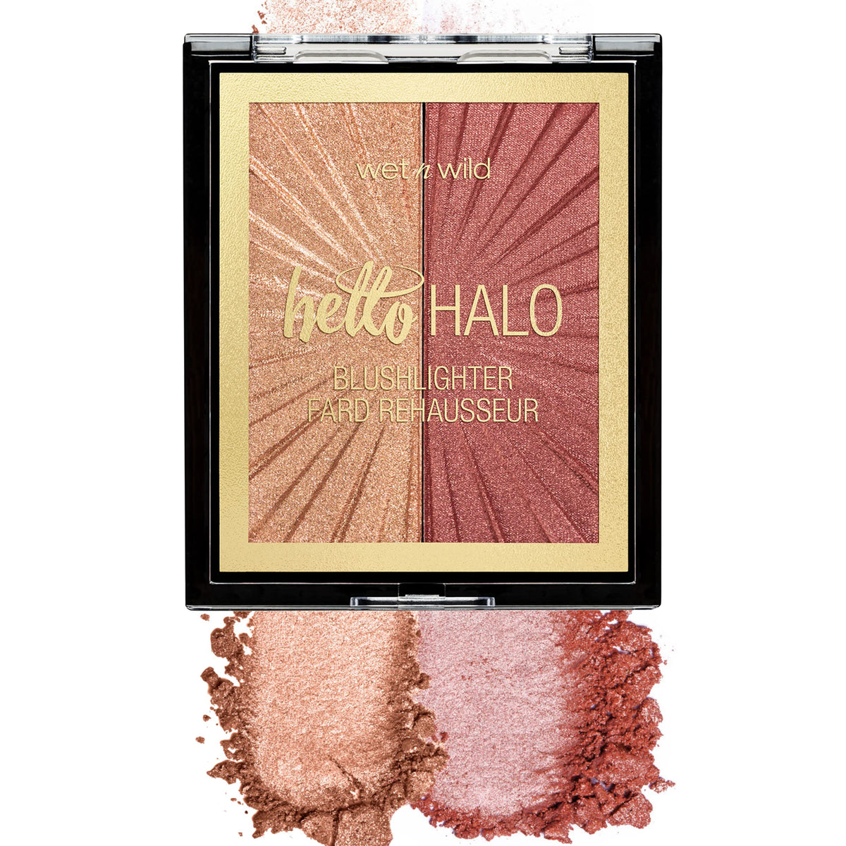 Wet n Wild MegaGlo Blushlighter, Blendable Blush & Highlighter Set, Shimmery Metallic Finish, Flash Me Beauty & Personal Care wet n wild