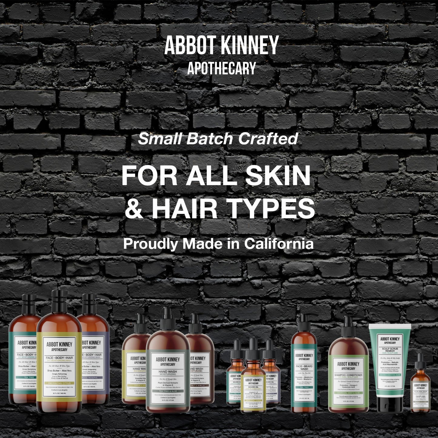 ABBOT KINNEY APOTHECARY Beard Wash, Sulfate Free Men's Face Wash, Softens Facial Hairs, Removes Dandruff and Dirt, Beard Shampoo with Tea Tree Oil Beauty and Personal Care ABBOT KINNEY APOTHECARY
