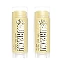 Hurraw! Vanilla Bean Lip Balm, 2 Pack: Organic, Certified Vegan, Cruelty and Gluten Free. Non-GMO, 100% Natural Ingredients. Bee, Shea, Soy and Palm Beauty & Personal Care HURRAW!