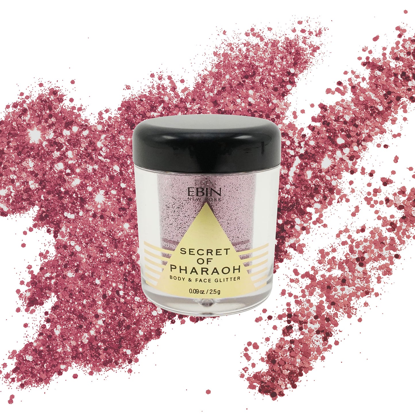 EBIN NEW YORK Secret of Pharaoh Body & Face Glitter (Rose Quartz) Beauty & Personal Care EBIN NEW YORK