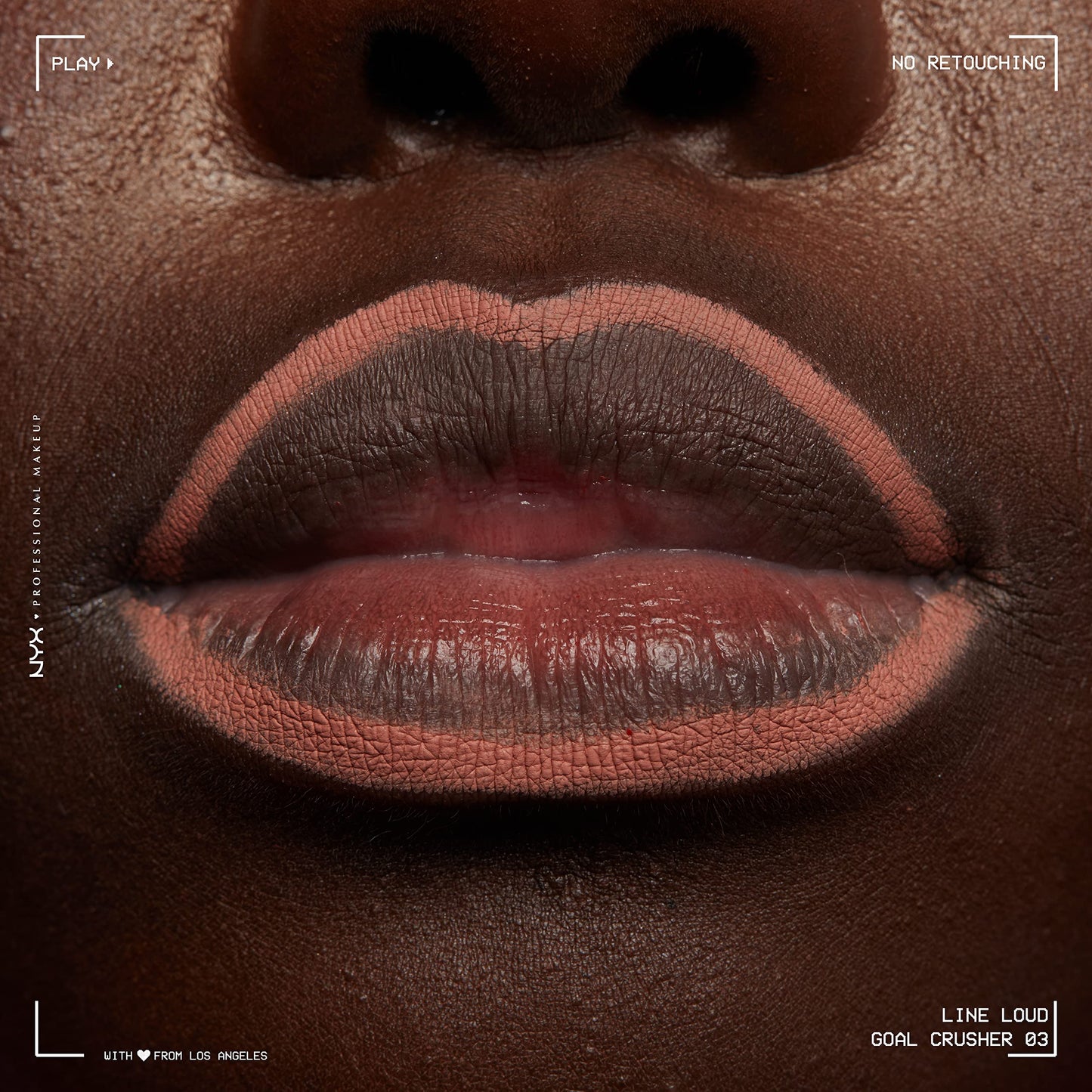 NYX PROFESSIONAL MAKEUP Line Loud Lip Liner, Longwear and Pigmented Lip Pencil with Jojoba Oil & Vitamin E - Goal Crusher (Midtone Beige) Beauty & Personal Care NYX PROFESSIONAL MAKEUP
