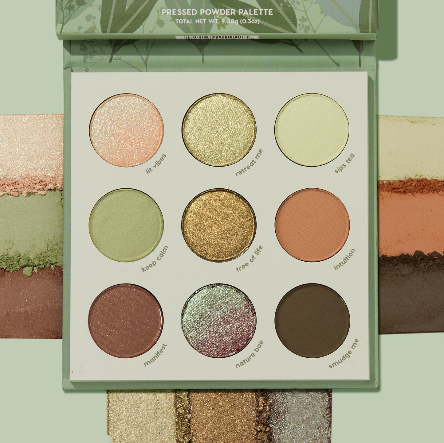ColourPop Sage the Day Eyeshadow Palette - Sage & Olive Palette with Metallic and Matte Finishes - High-Pigment Eye Makeup with a Long-Wearing Formula Beauty & Personal Care ColourPop