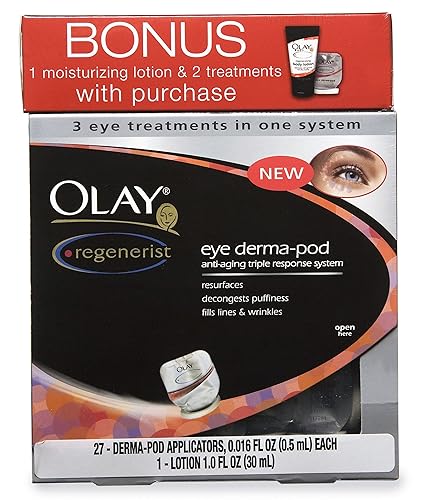 Olay Regenerist Eye Derma Pod with 3 Free Regenerist Derma Pod Samples and 1 Free Regenerist Regenerating Body Lotion Sample (30 ml) Beauty & Personal Care Olay