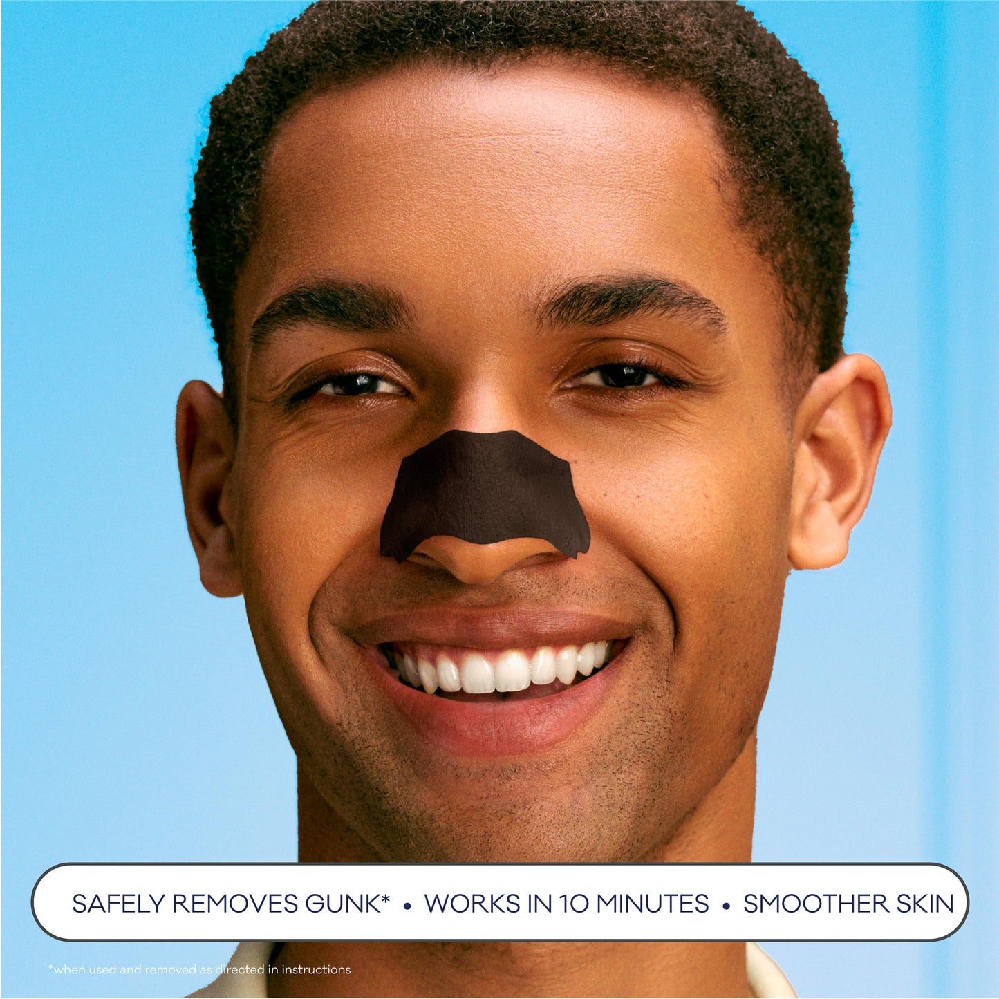 Bioré Charcoal Deep Cleansing Pore Strips for Men, Nose Strips for Blackhead Removal on Oily Skin, Features C-Bond Technology with Instant Pore Beauty & Personal Care Bioré